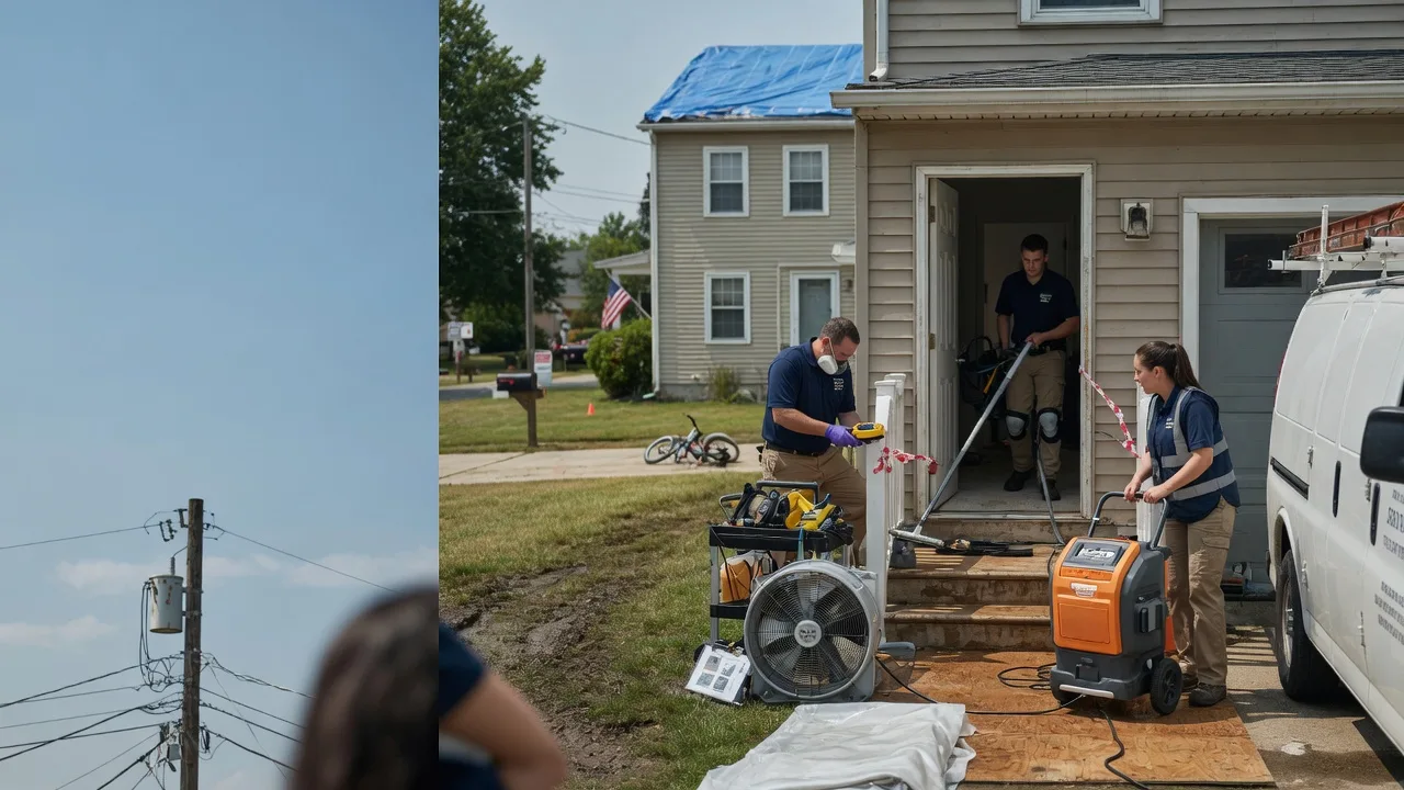 Water Damage Repair in Dunbar, WV near me